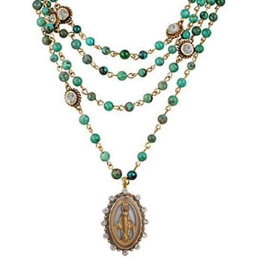 Lux 4mm Turquoise Magdalena