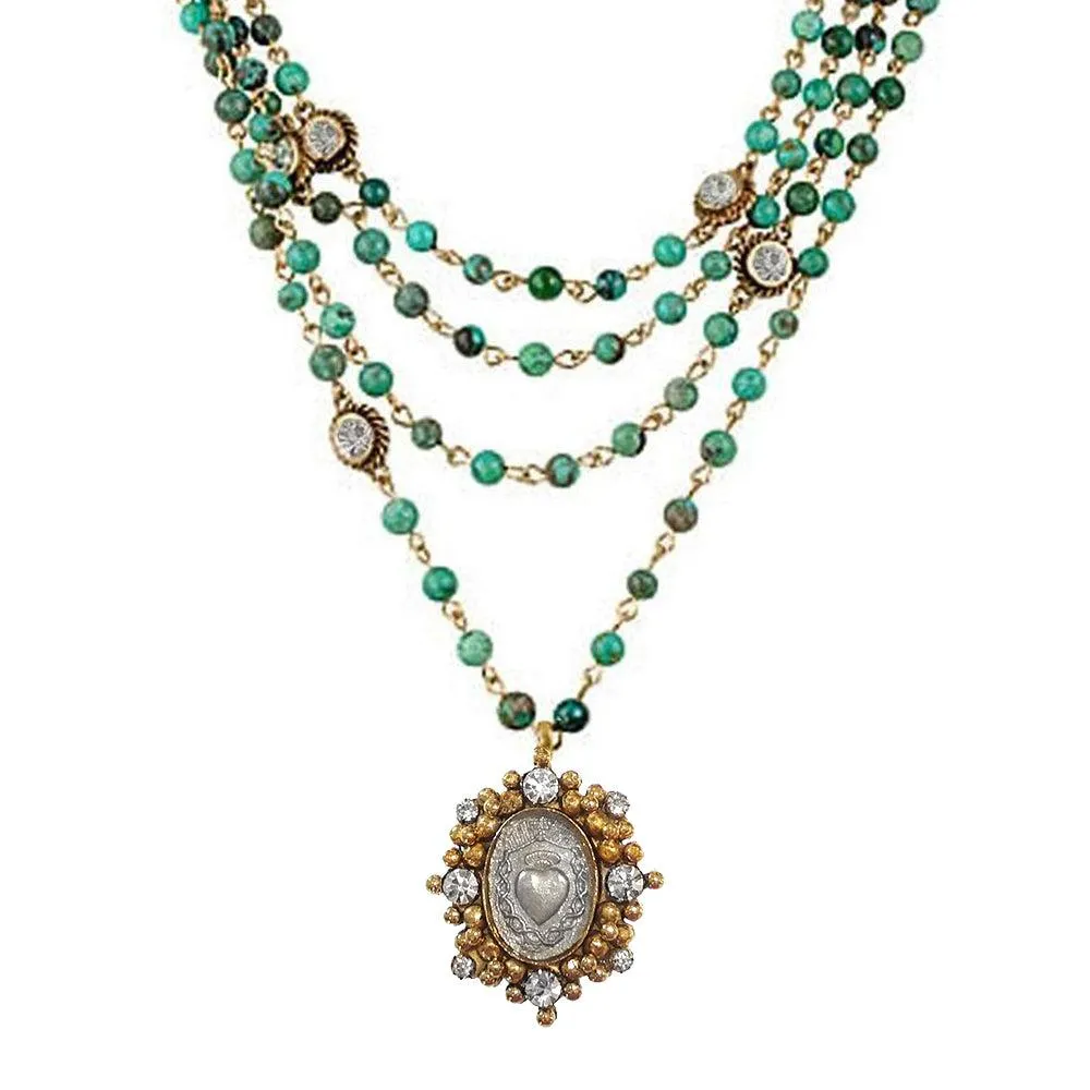 Lux 4mm Turquoise Magdalena
