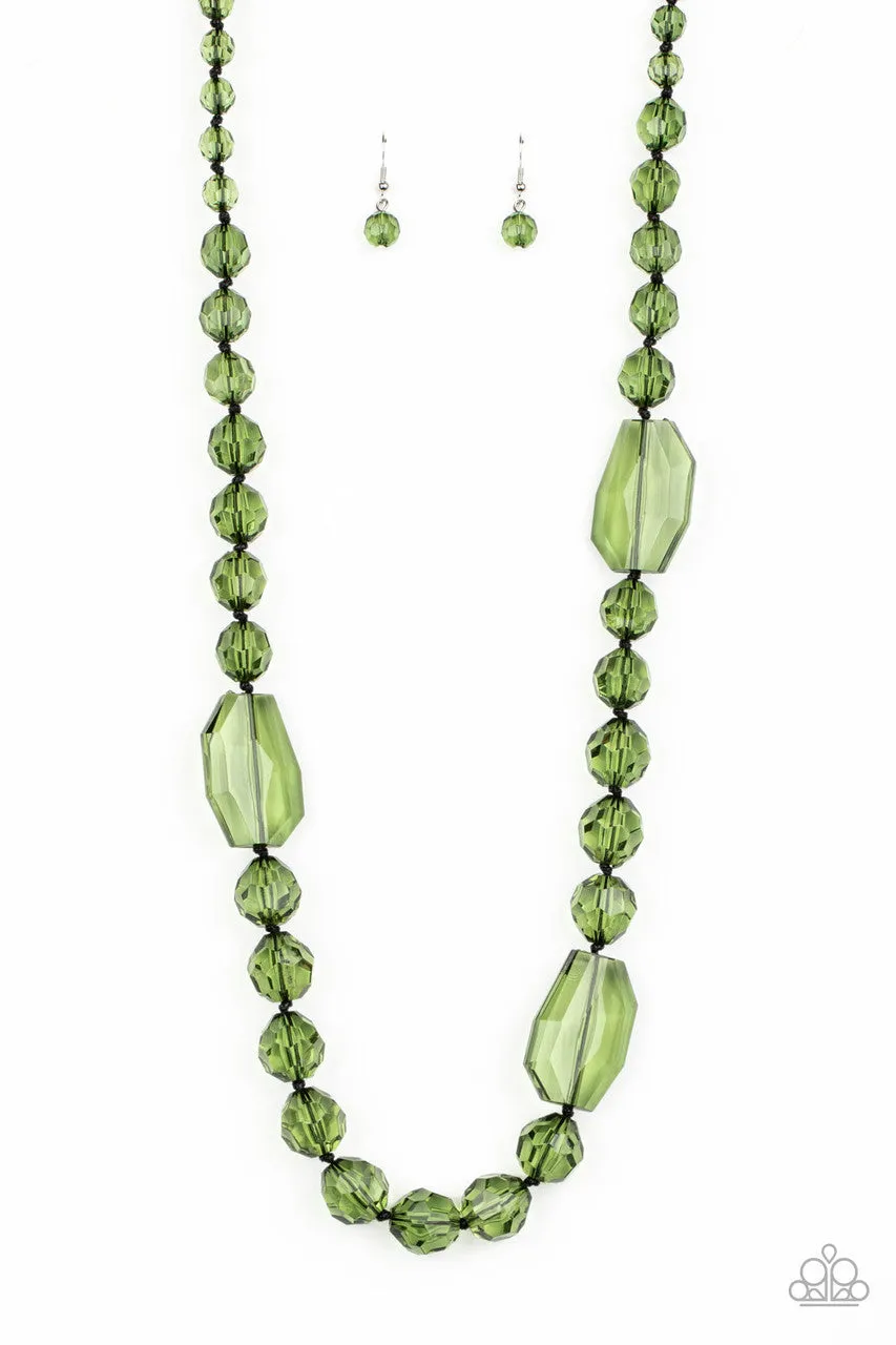 Malibu Masterpiece Green Paparazzi Necklace