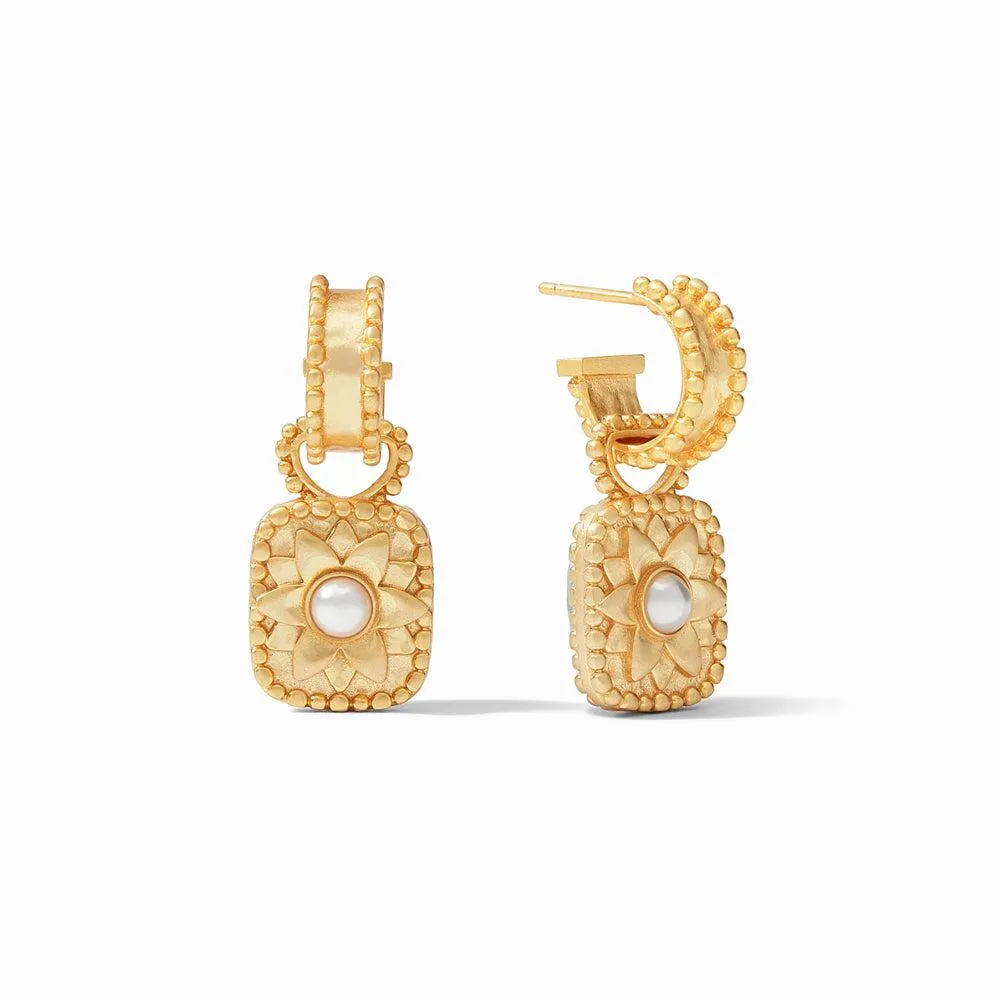 Marbella Hoop & Charm Earring