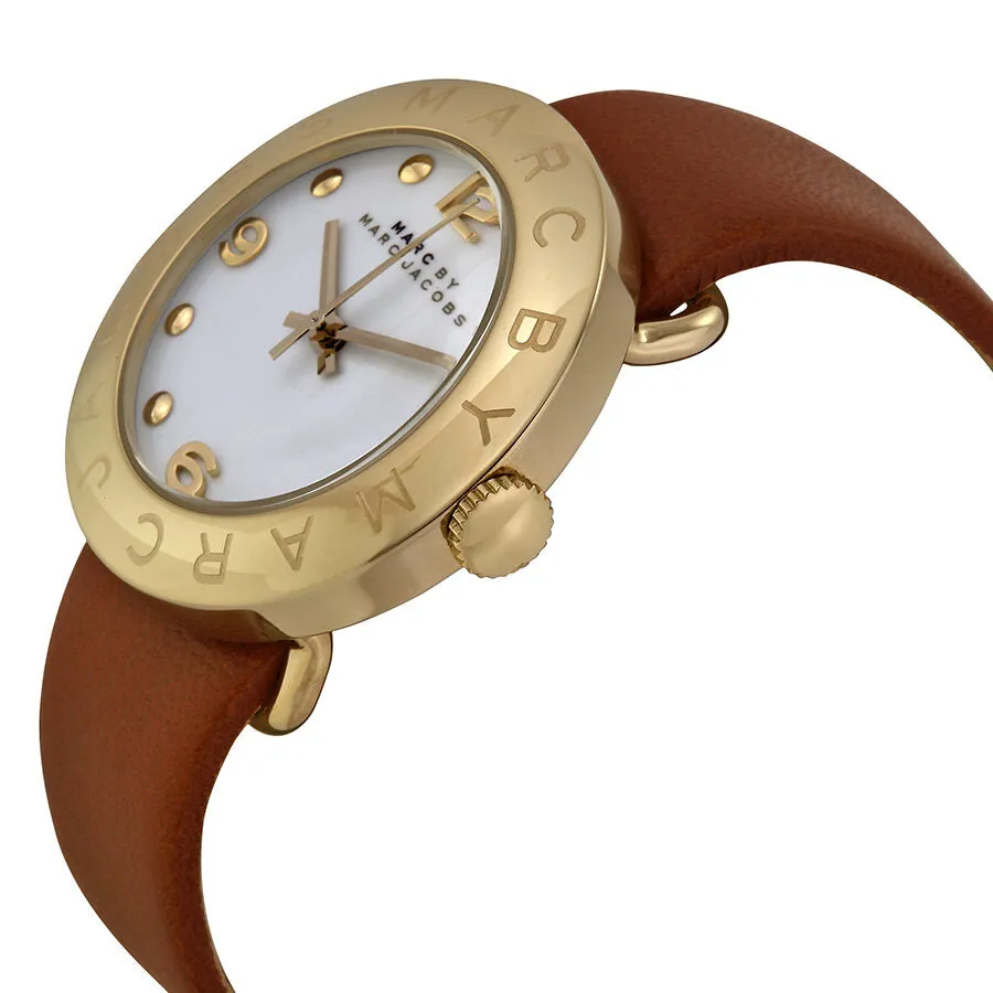 Marc By Marc Jacobs Amy Quartz White Dial Ladies Watch MBM8574