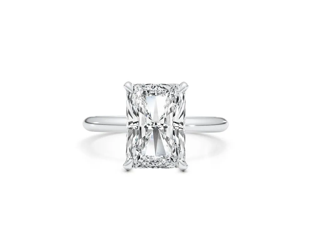 Marisol Solitaire Diamond Engagement Ring, White Gold 18K