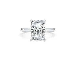 Marisol Solitaire Diamond Engagement Ring, White Gold 18K