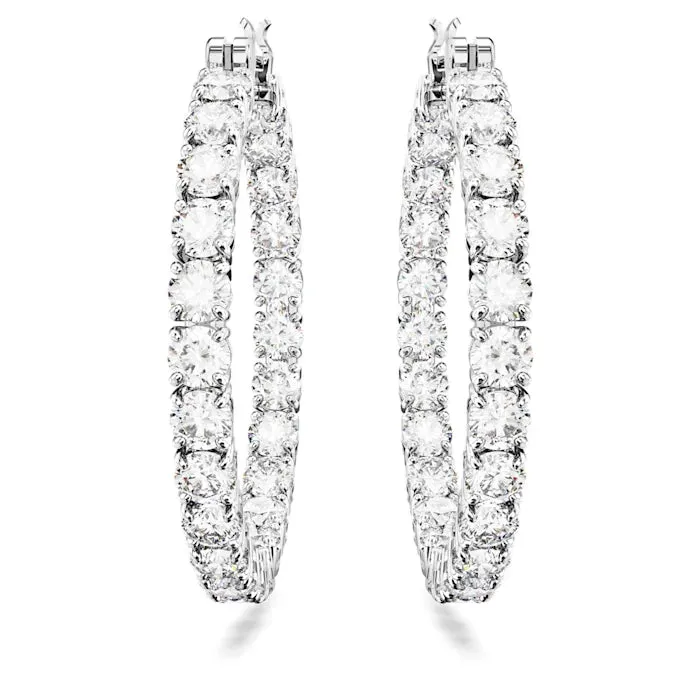 Matrix hoop earrings