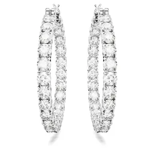 Matrix hoop earrings