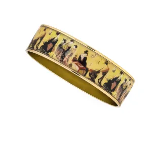 MAYA Edo Courtesans Bangle Bracelets 3/4"