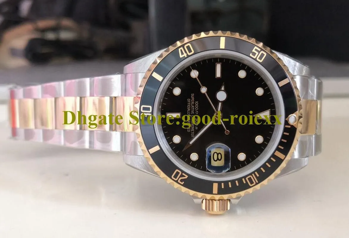 Men'S Vintage Watch Alloy Bezel Men Watches BP Factory 3135 Movement Bpf Antique Sea 16600 Dweller 16610 50Th Anniversary Gold Sport Mechanical 16613 Wristwatches