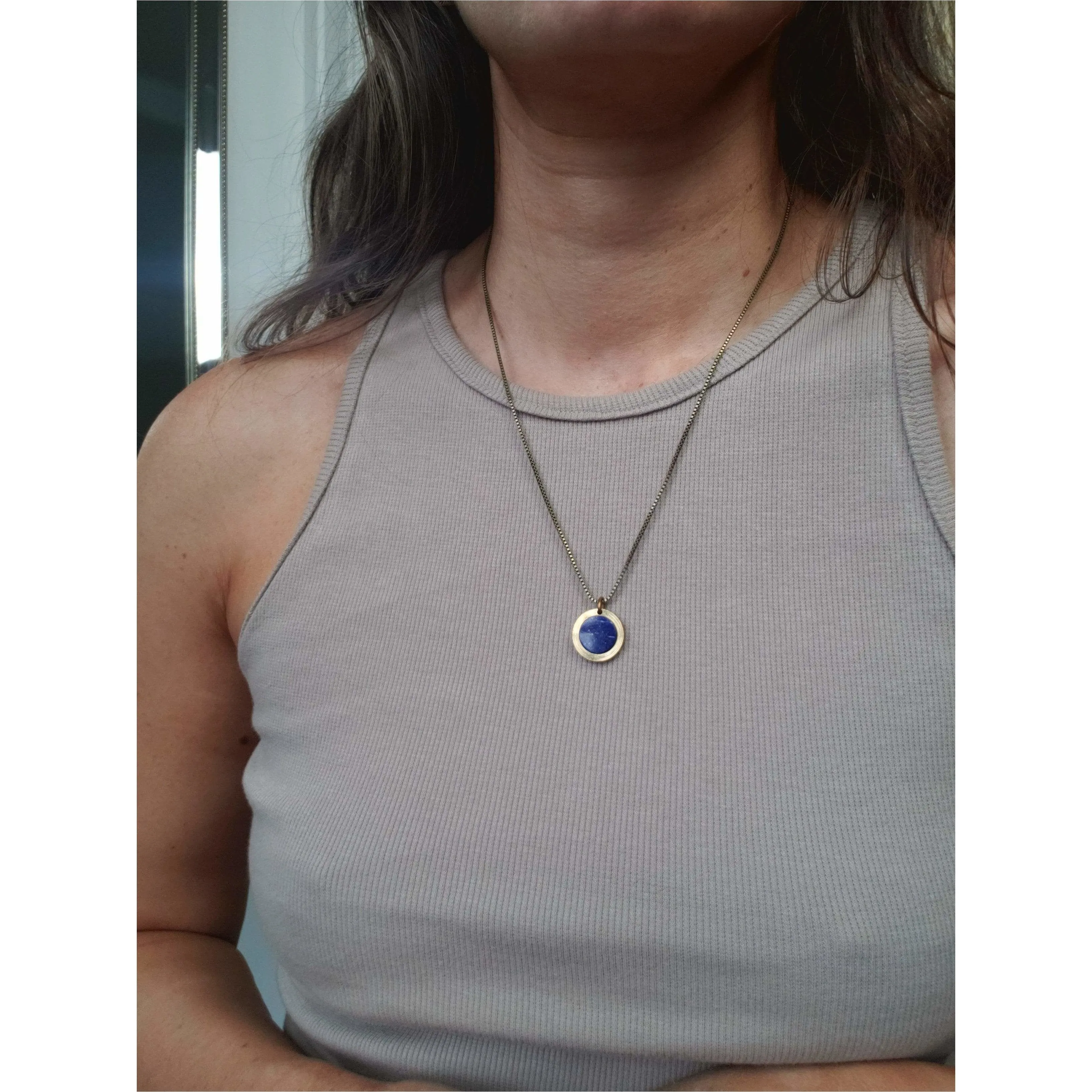 Midtown Gemstone Necklace - Multiple Colors