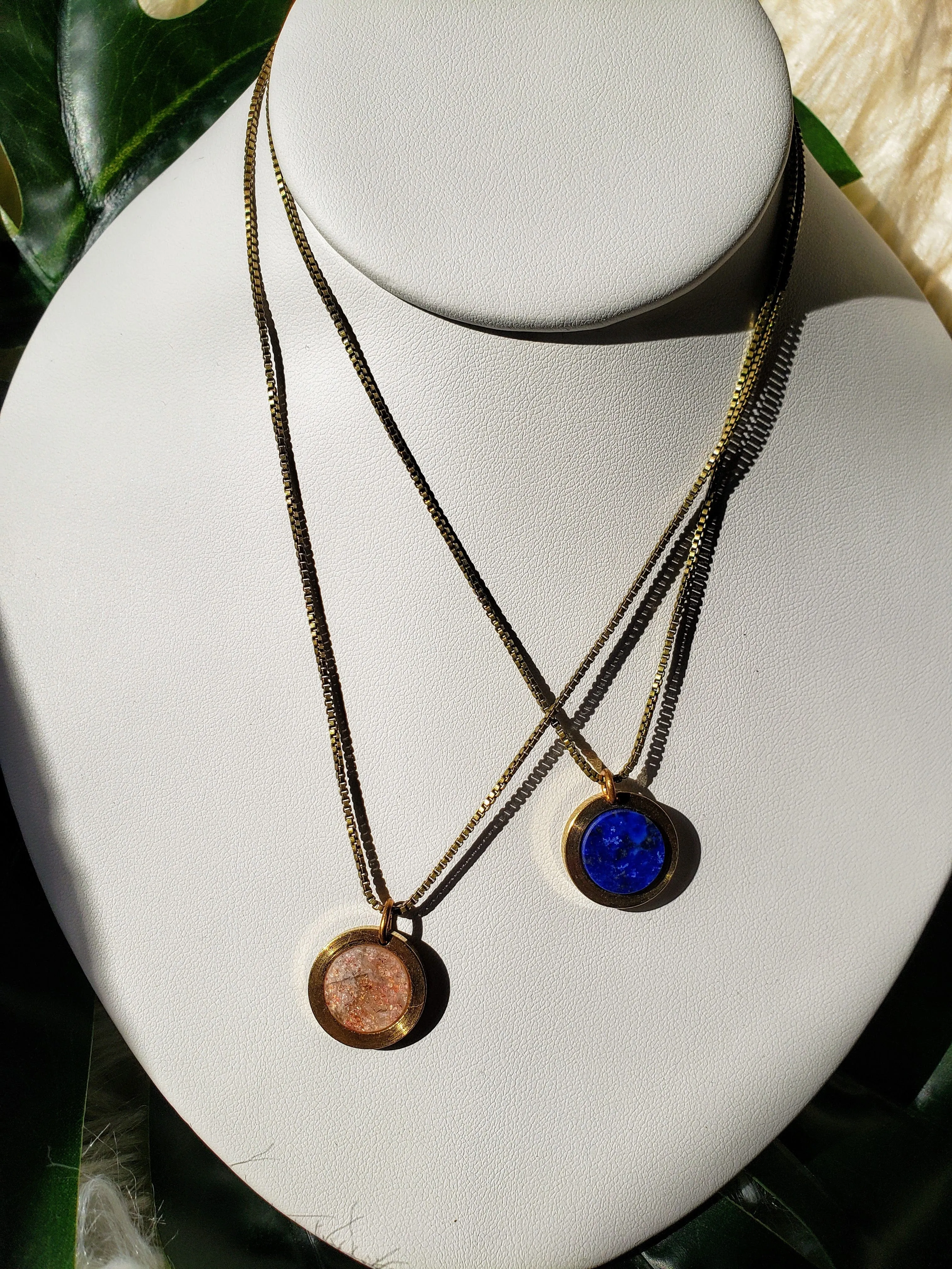 Midtown Gemstone Necklace - Multiple Colors