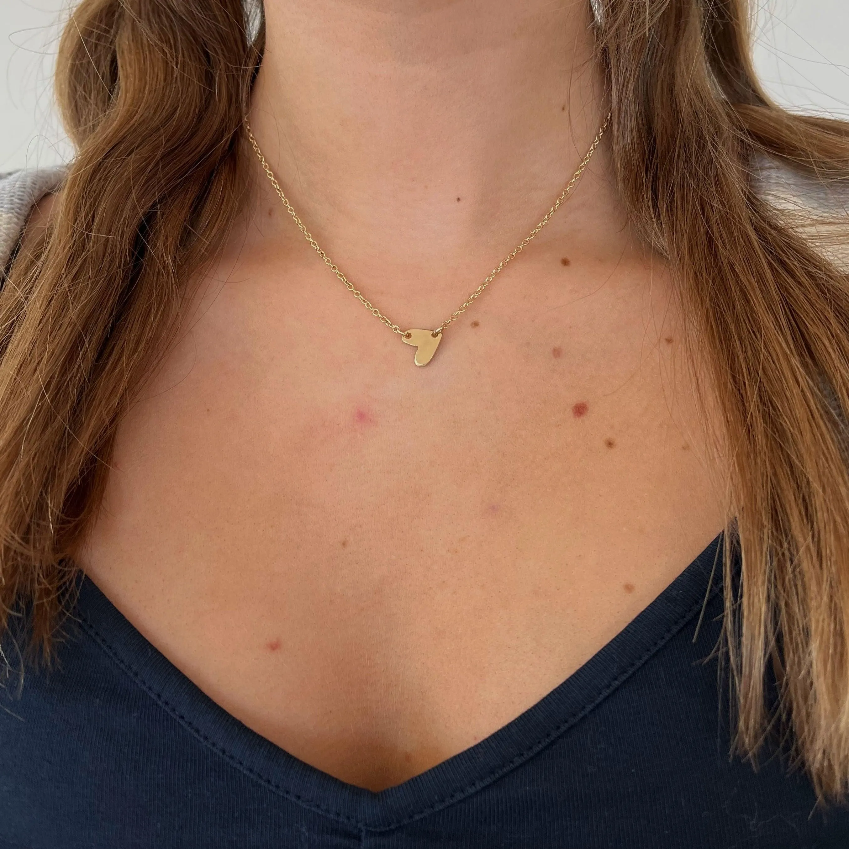 Mini Side Heart Choker