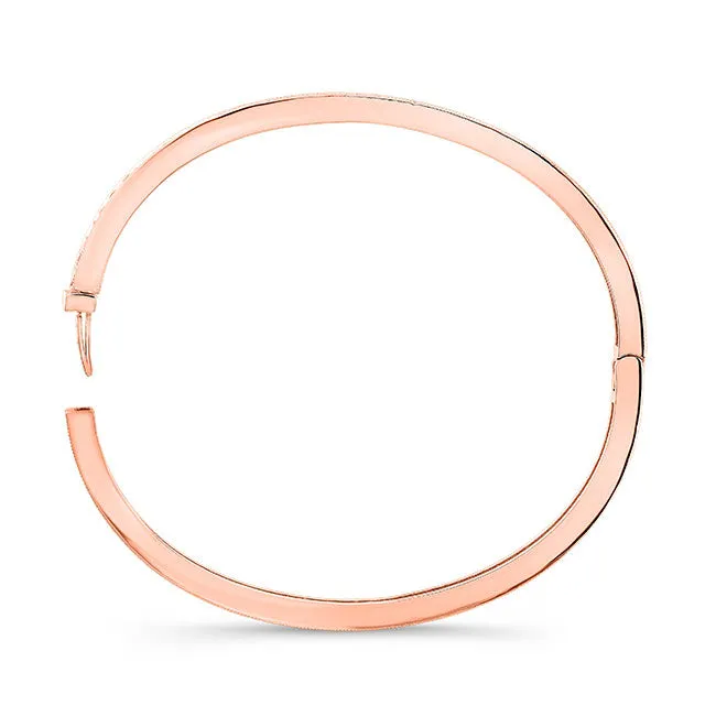 Modern Style Diamond Bangle