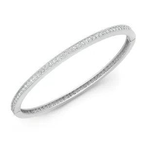 Modern Style Diamond Bangle