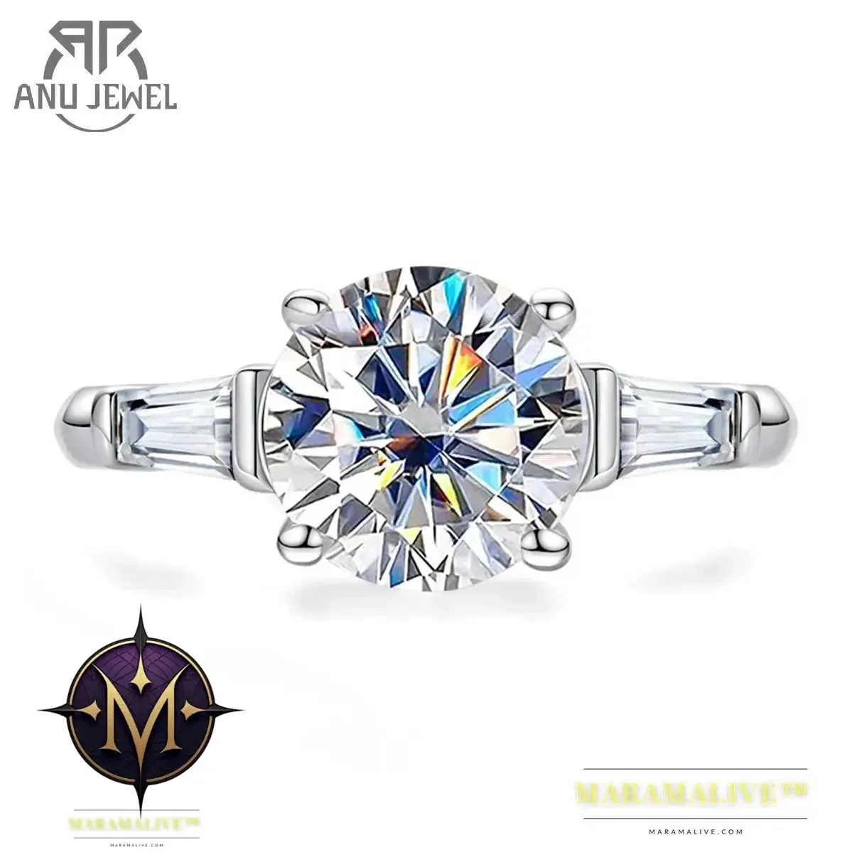 Moissanite engagement wedding ring: Chic, Affordable Wedding Choices