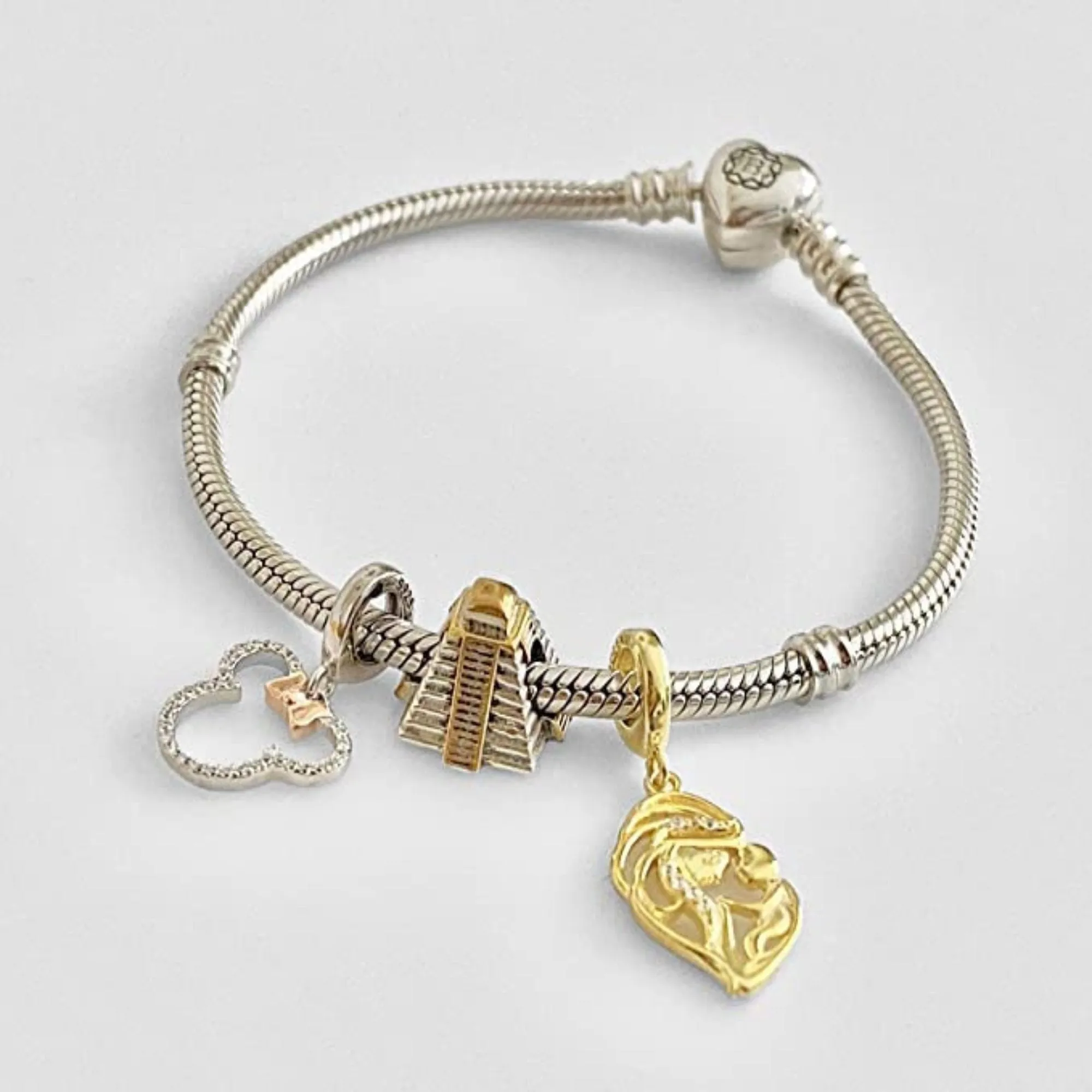 Mom and Baby Dangle Pendant