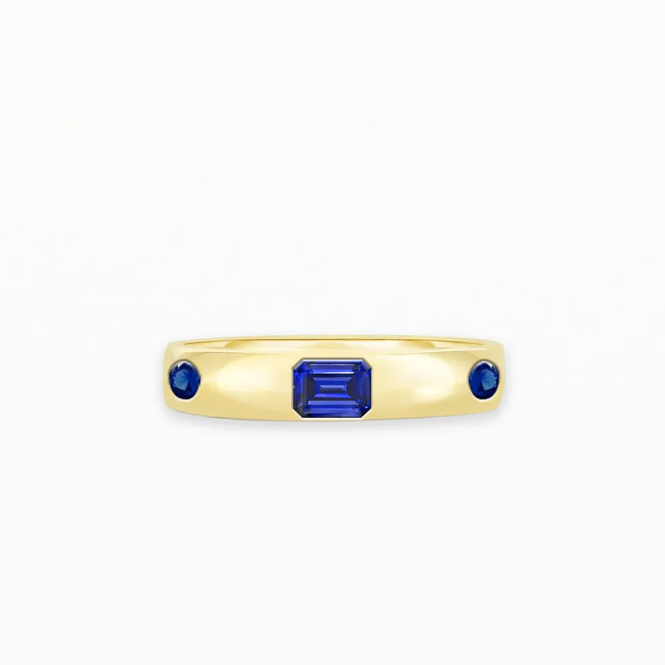 Mood Ring in Blue Sapphire