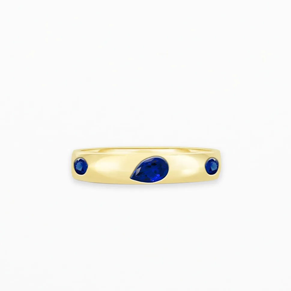 Mood Ring in Blue Sapphire