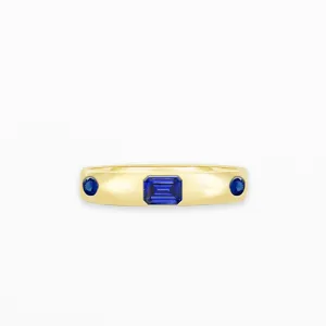 Mood Ring in Blue Sapphire