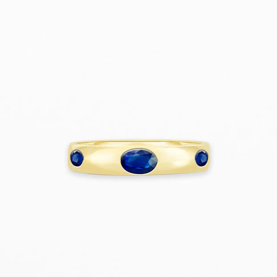 Mood Ring in Blue Sapphire