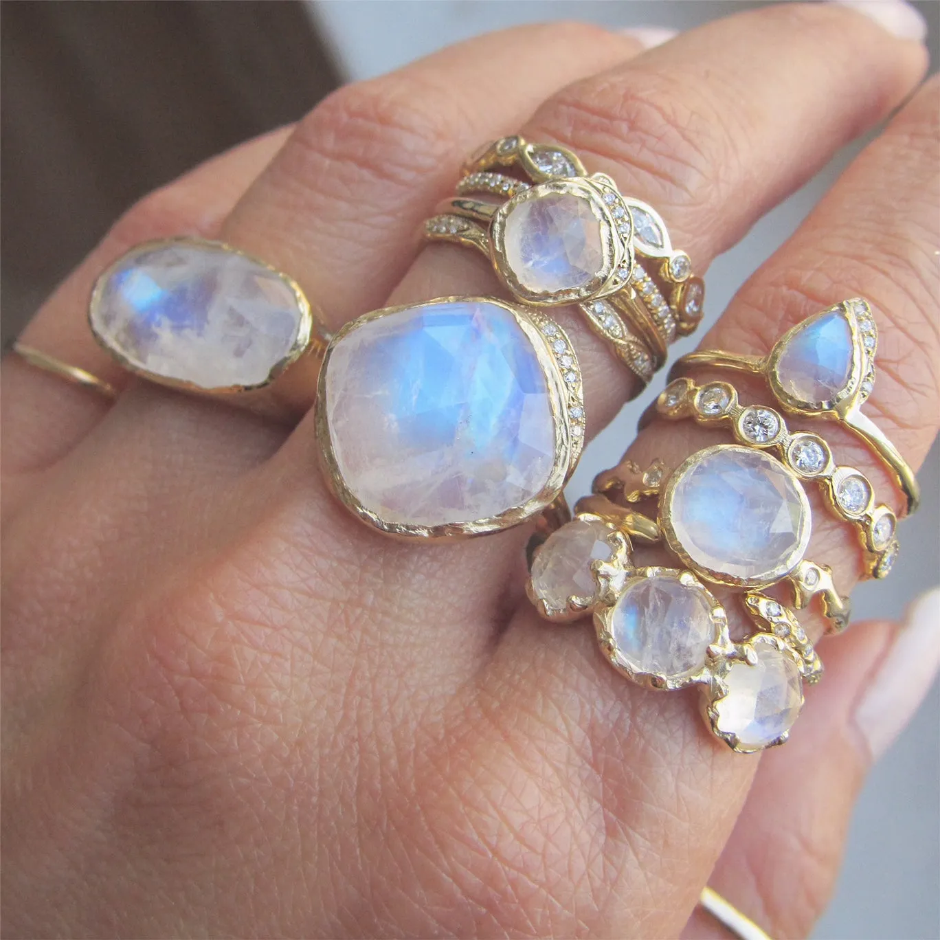 Moonbeam Ring