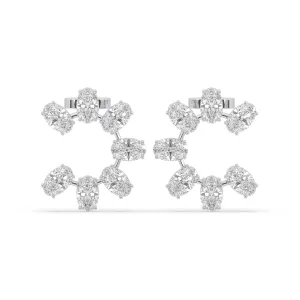 Moval Cut Earrings