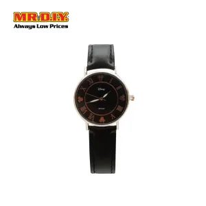 (MR.DIY) Disney Minnie Mouse Black Strap Leather