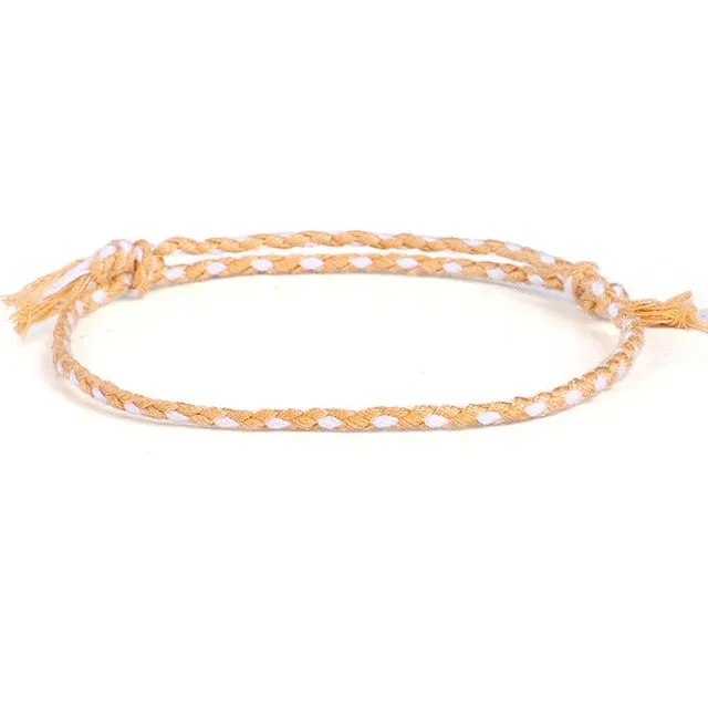 Multi-Colored Tibetan Bracelet - Lucky Charm