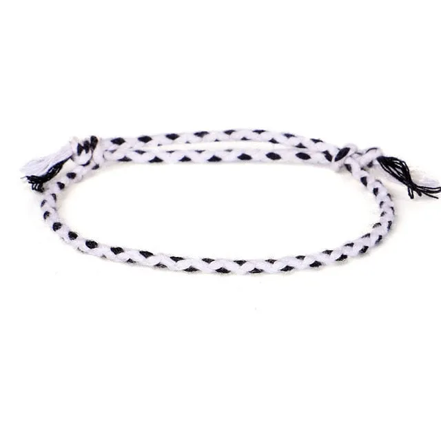 Multi-Colored Tibetan Bracelet - Lucky Charm