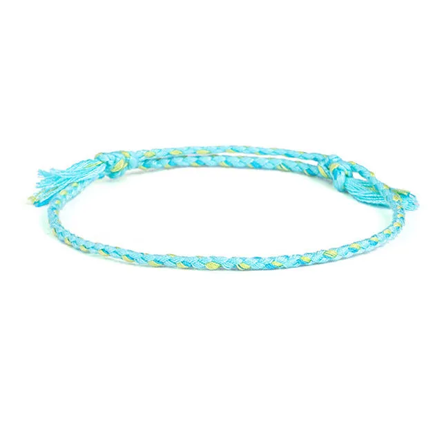 Multi-Colored Tibetan Bracelet - Lucky Charm