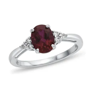 Multi Stone Solitaire Accents Sterling Silver Women Wedding Ring