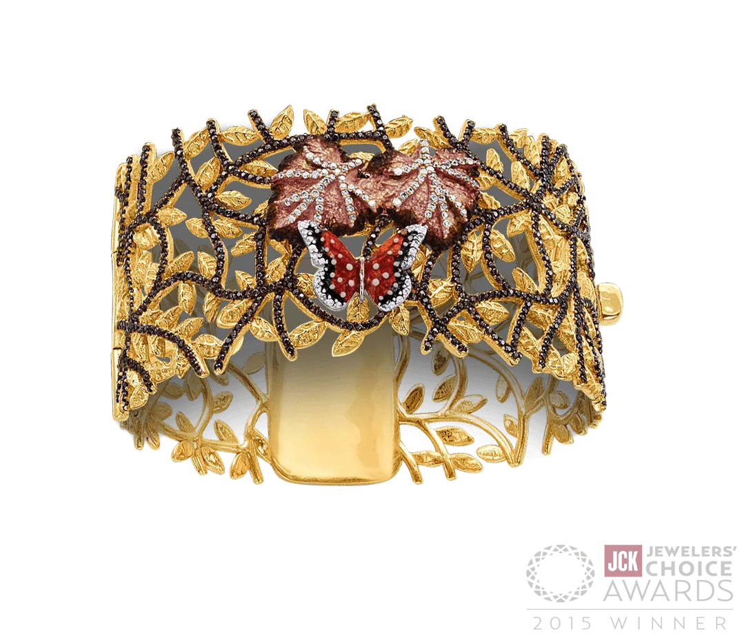 Nature's Essence Leaf Bangle