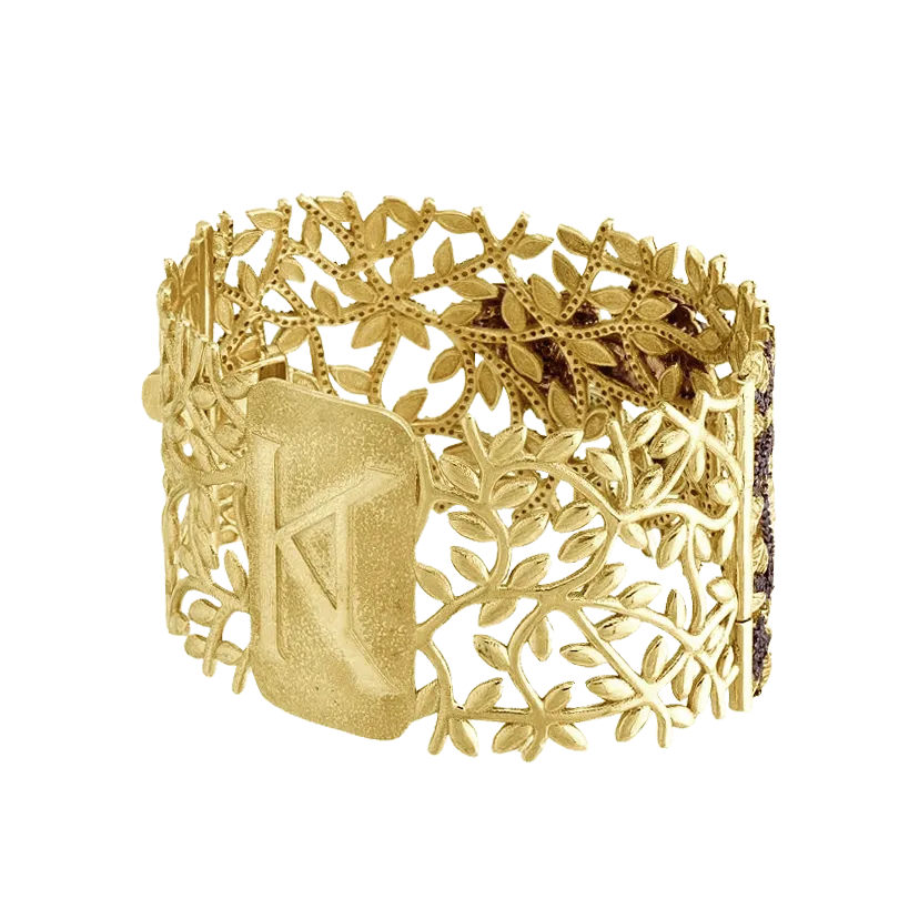 Nature's Essence Leaf Bangle