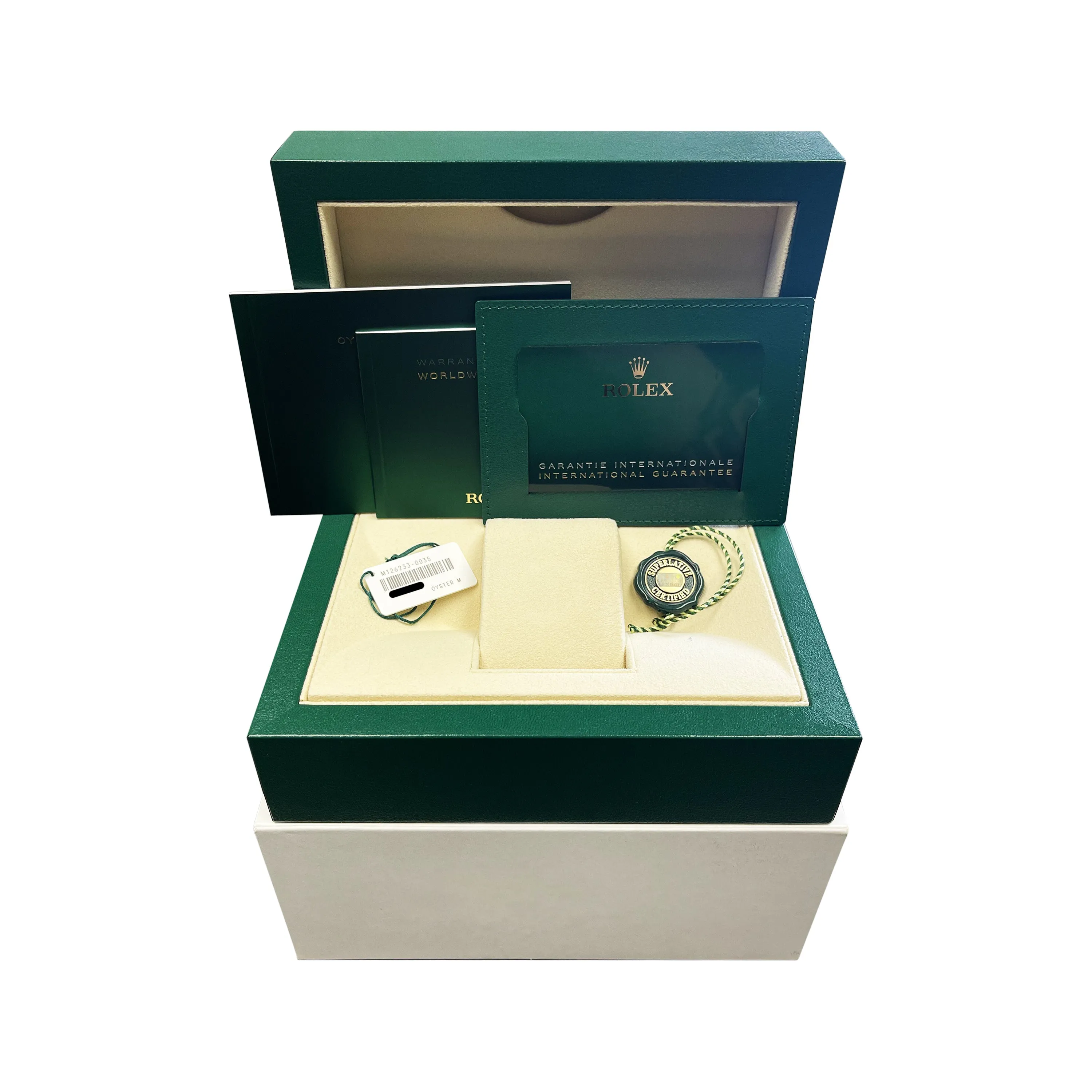 NEW 2021 Rolex DateJust Two-Tone Stainless Wimbledon Roman 36mm Jubilee 126233