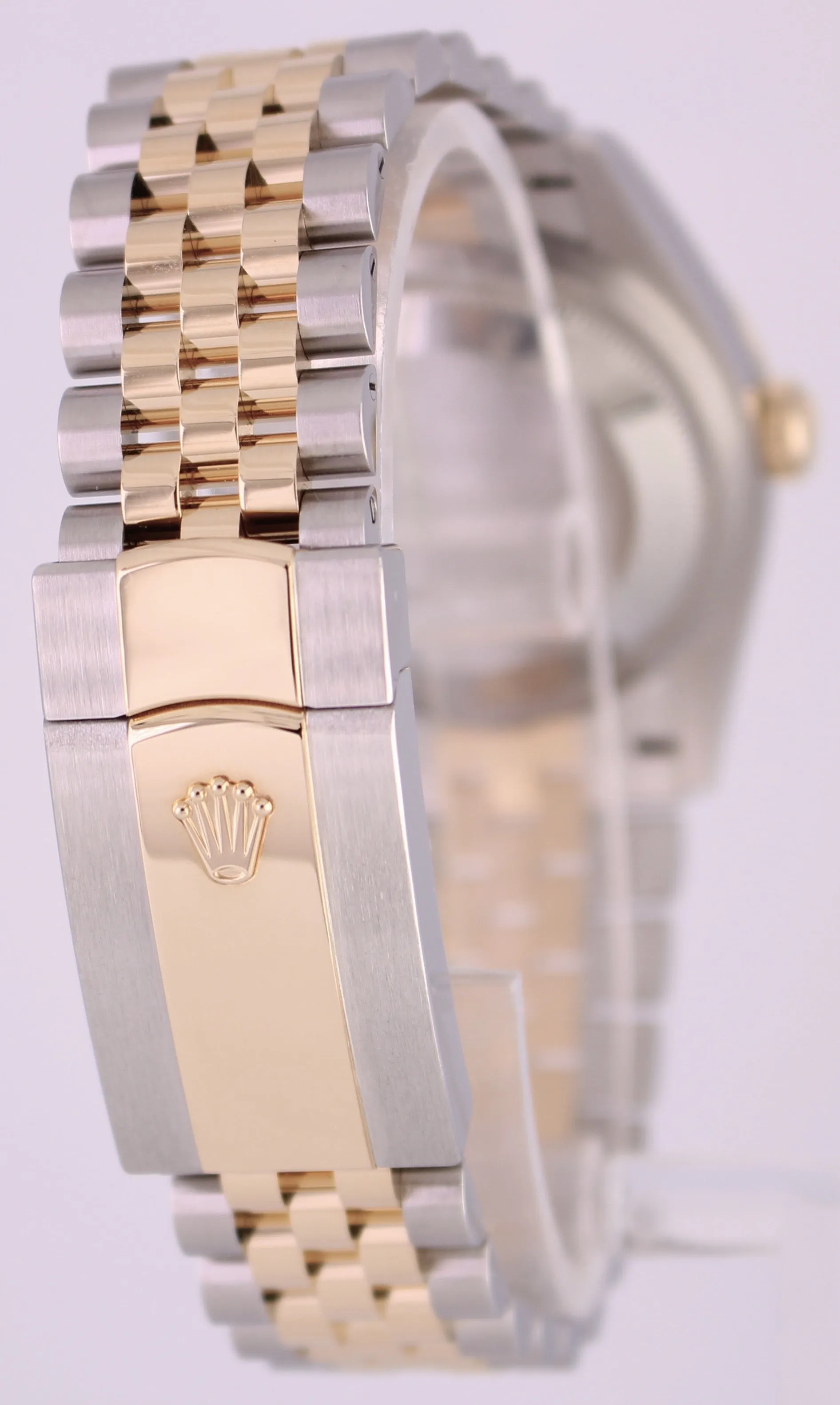 NEW 2021 Rolex DateJust Two-Tone Stainless Wimbledon Roman 36mm Jubilee 126233