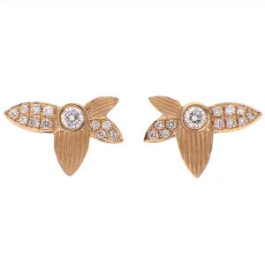 Noam Carver Fine Jewelry 14K Yellow Gold Diamond Stud Earrings