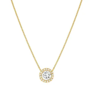 Nomination Seidivina Necklace, Cubic Zirconia, Gold, Stainless Steel