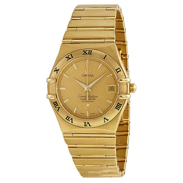 Omega Constellation Automatic Yellow Gold Men's Watch 1102.10.00
