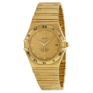 Omega Constellation Automatic Yellow Gold Men's Watch 1102.10.00