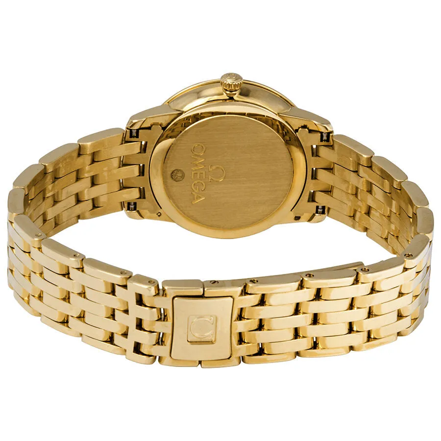 Omega De Ville Prestige Quartz Champagne Dial Ladies Watch 424.50.27.60.08.001