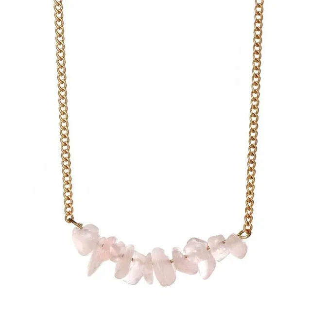 Opal Stone Choker Necklace