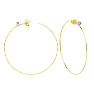 OPEN HOOP EARRINGS