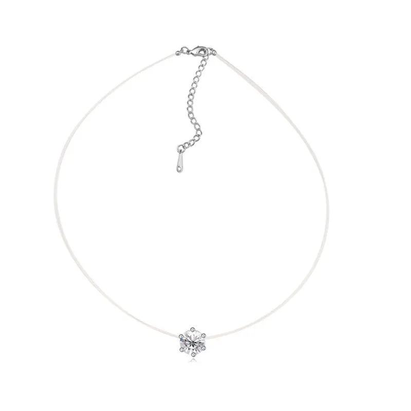Original Crystals from Swarovski Choker Necklaces Infinity Chain Necklace Fashion Jewelry For Women Party Accessories