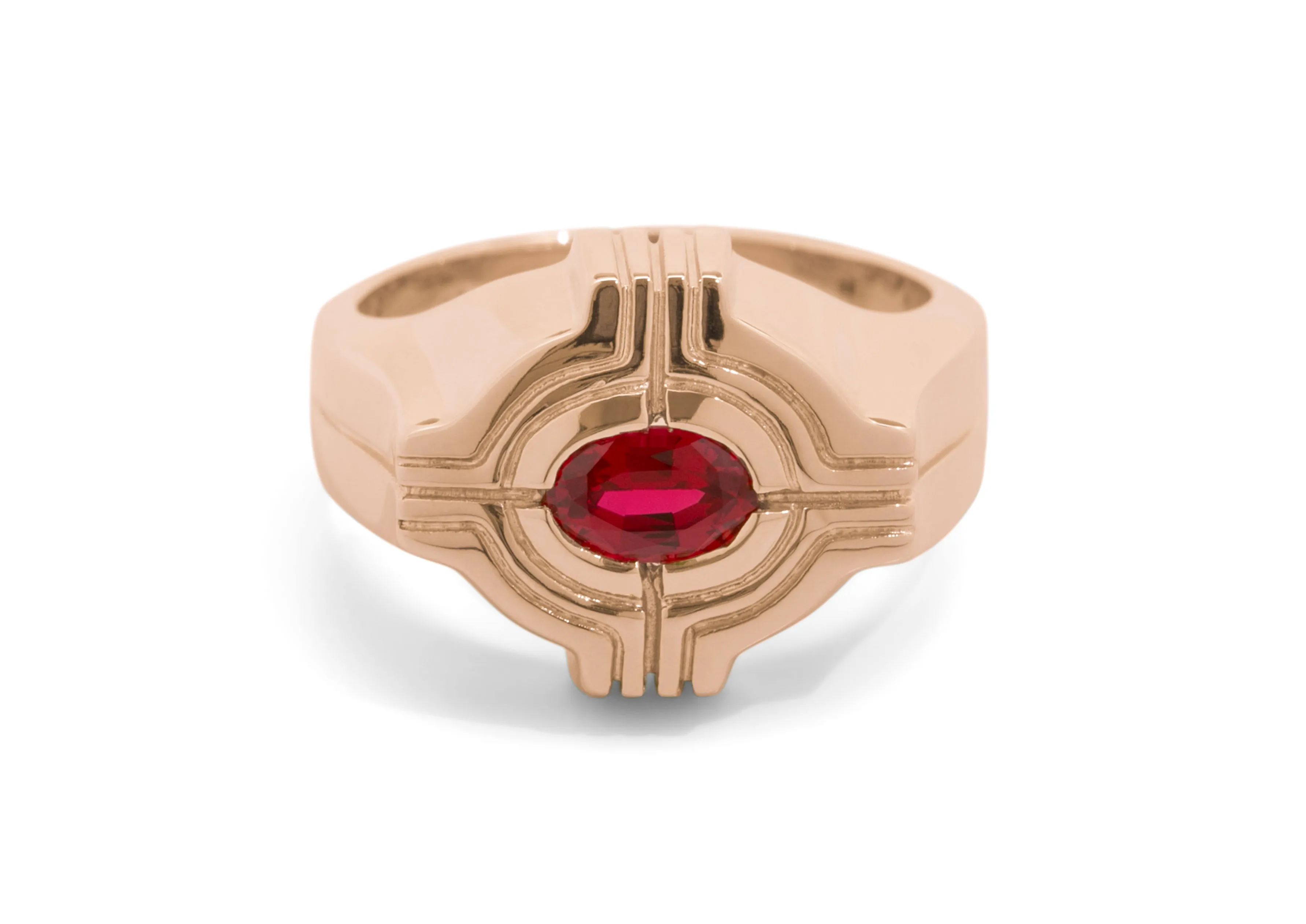 Our Ring for Sir Ian, Red Gold