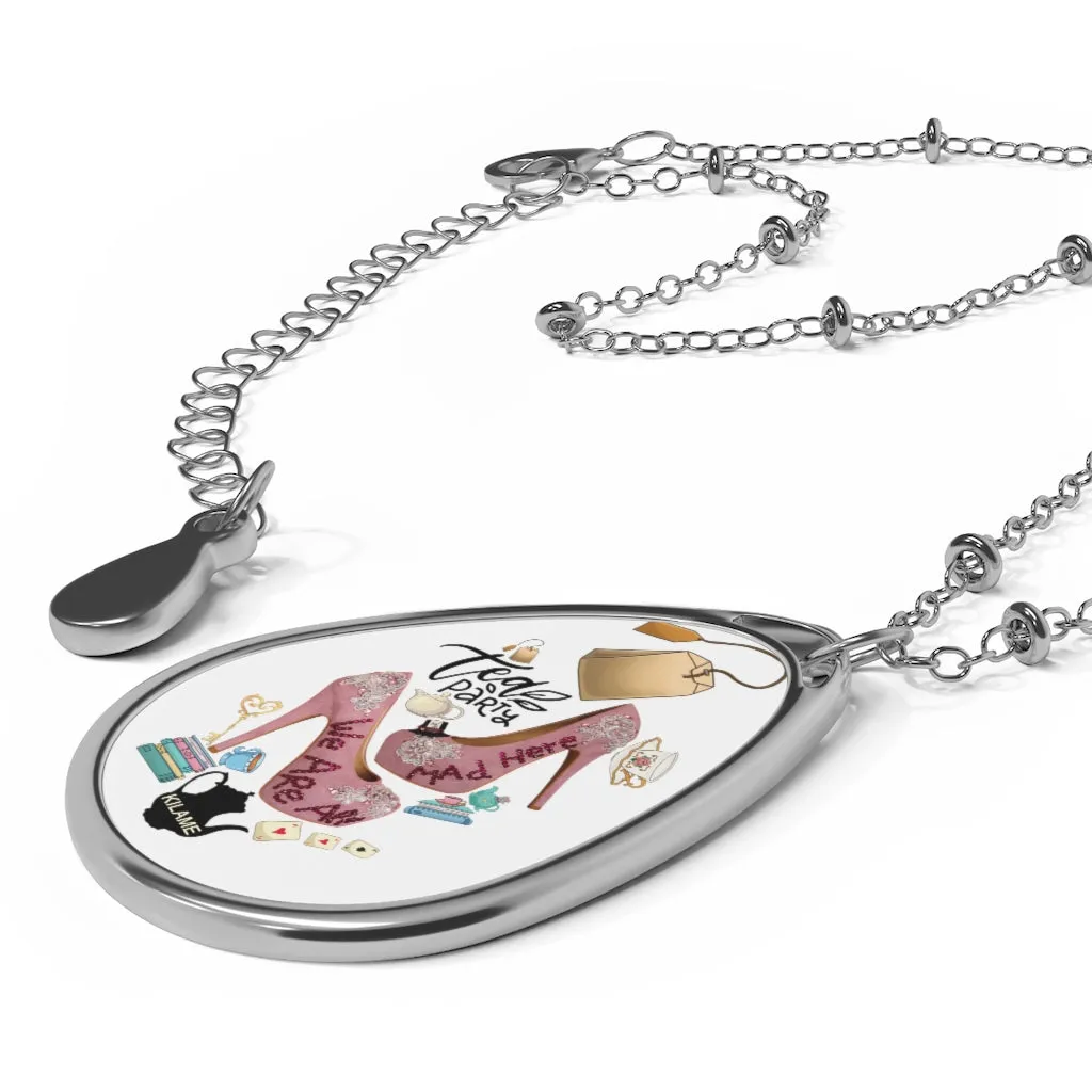 Oval Necklace 'Tea Party'
