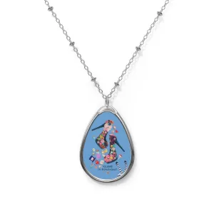Oval Necklace 'Wonderland'