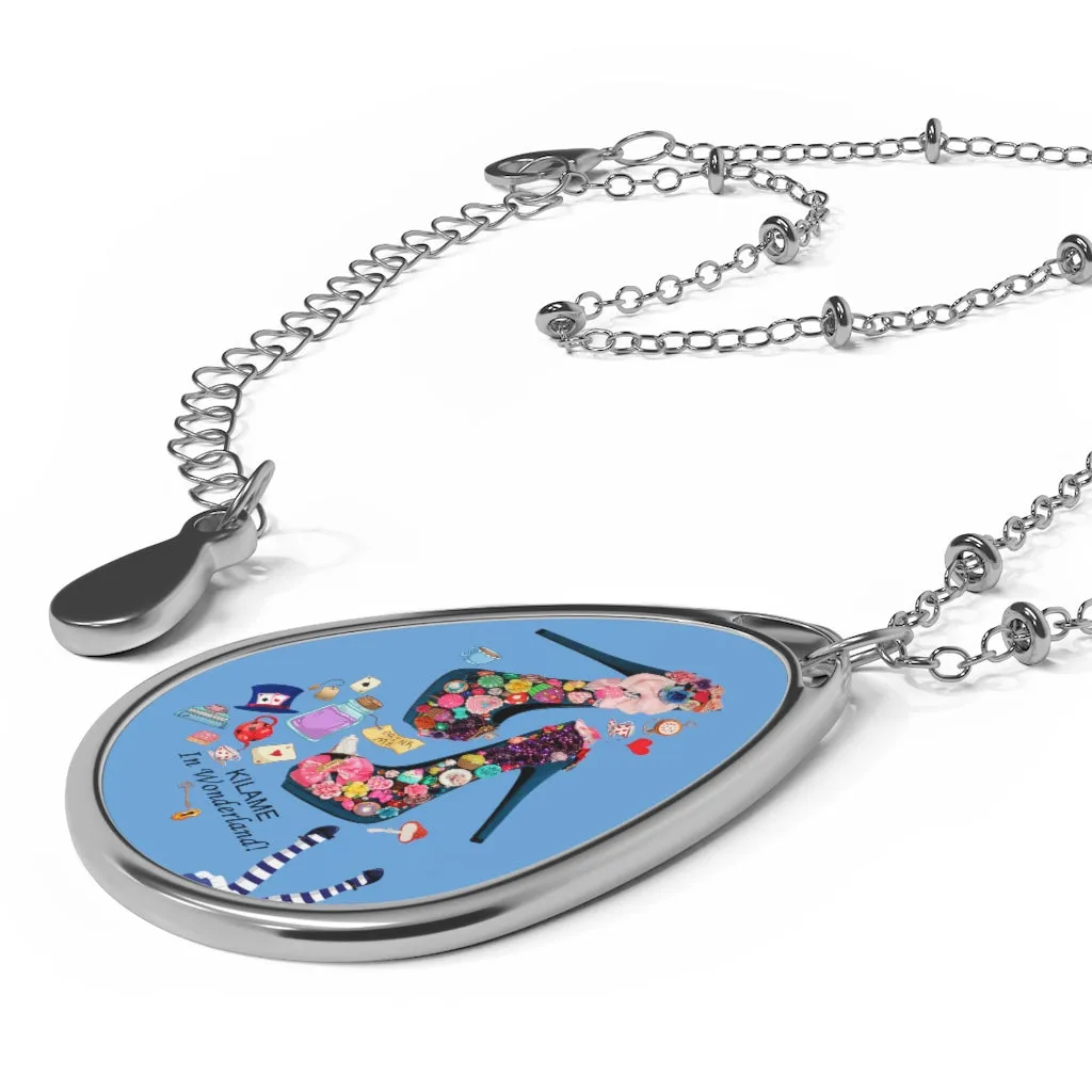 Oval Necklace 'Wonderland'