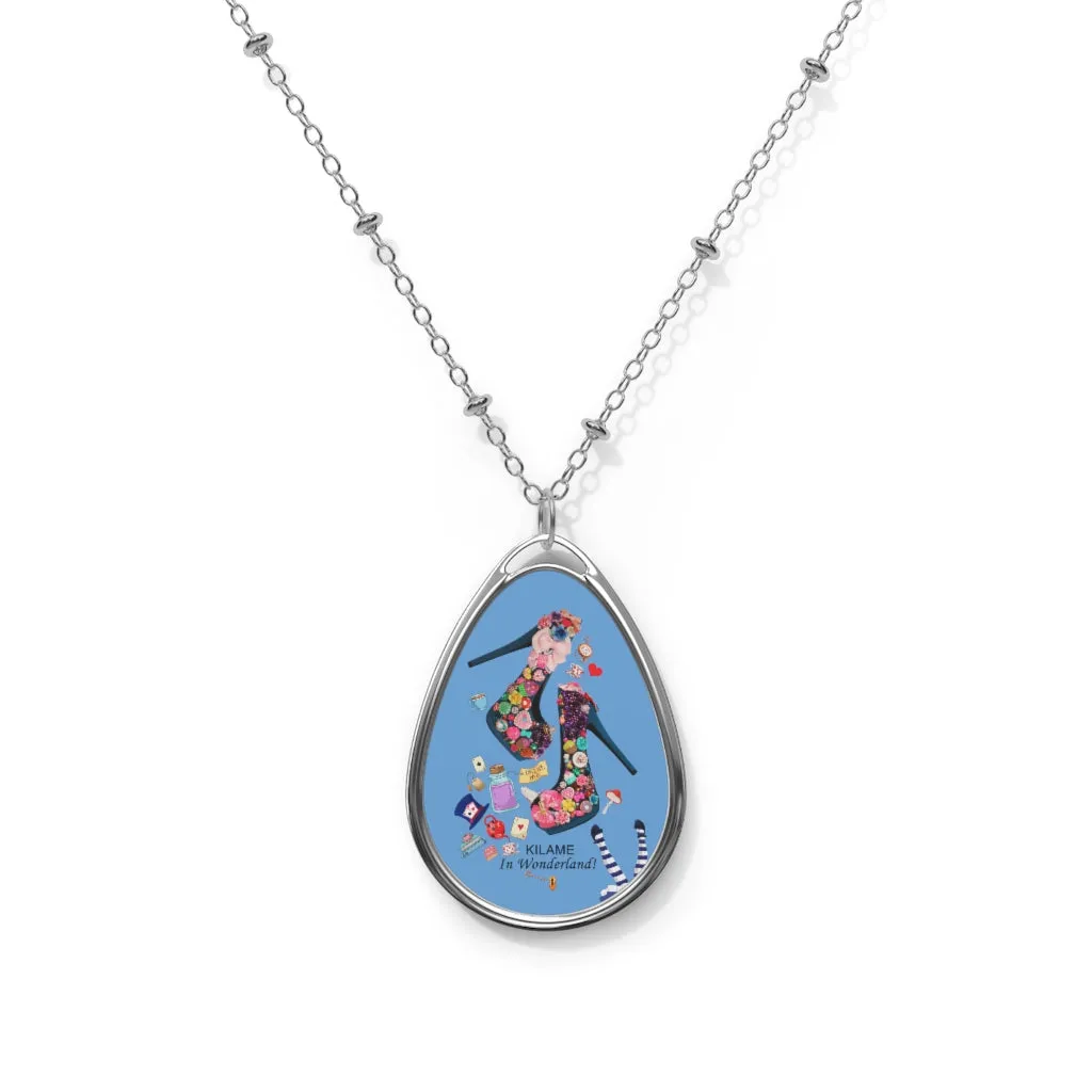 Oval Necklace 'Wonderland'