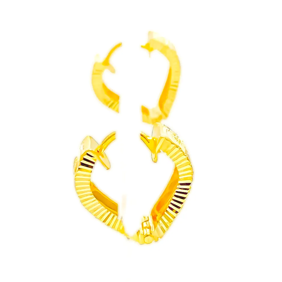 Palatial Exquisite 22k Gold Earrings