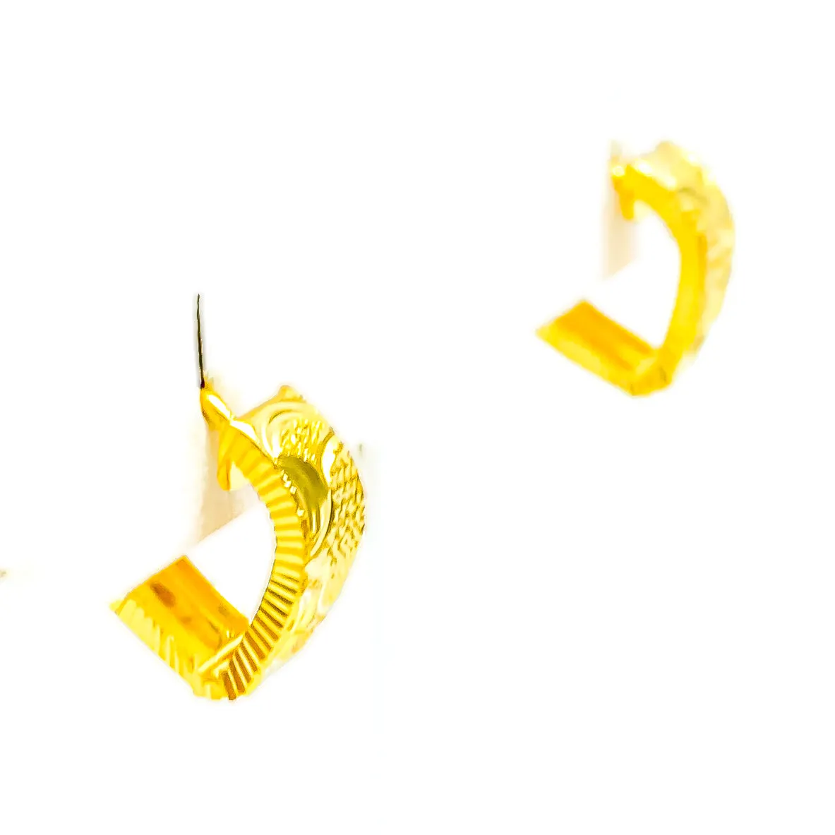 Palatial Exquisite 22k Gold Earrings