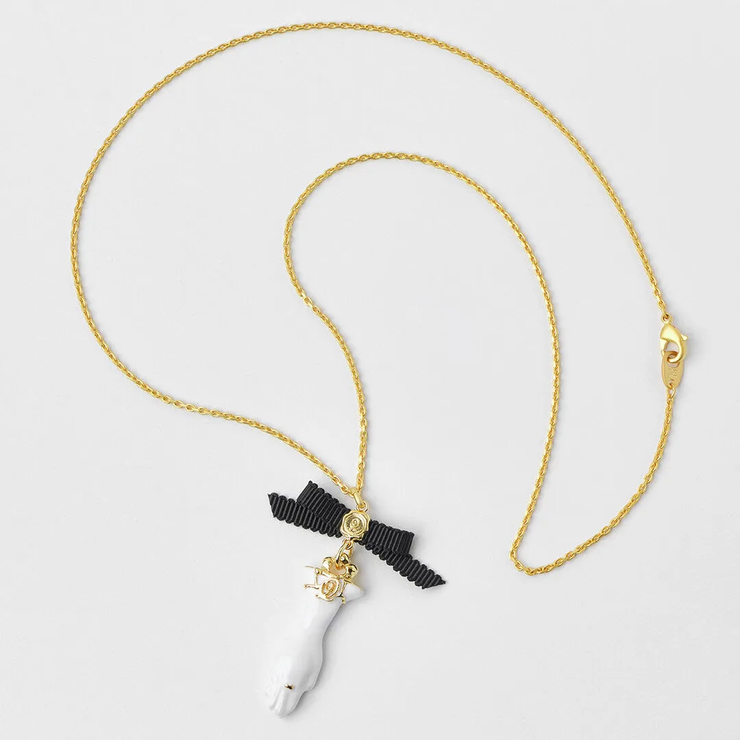 Palm of Hand Feve Necklace【Japan Jewelry】