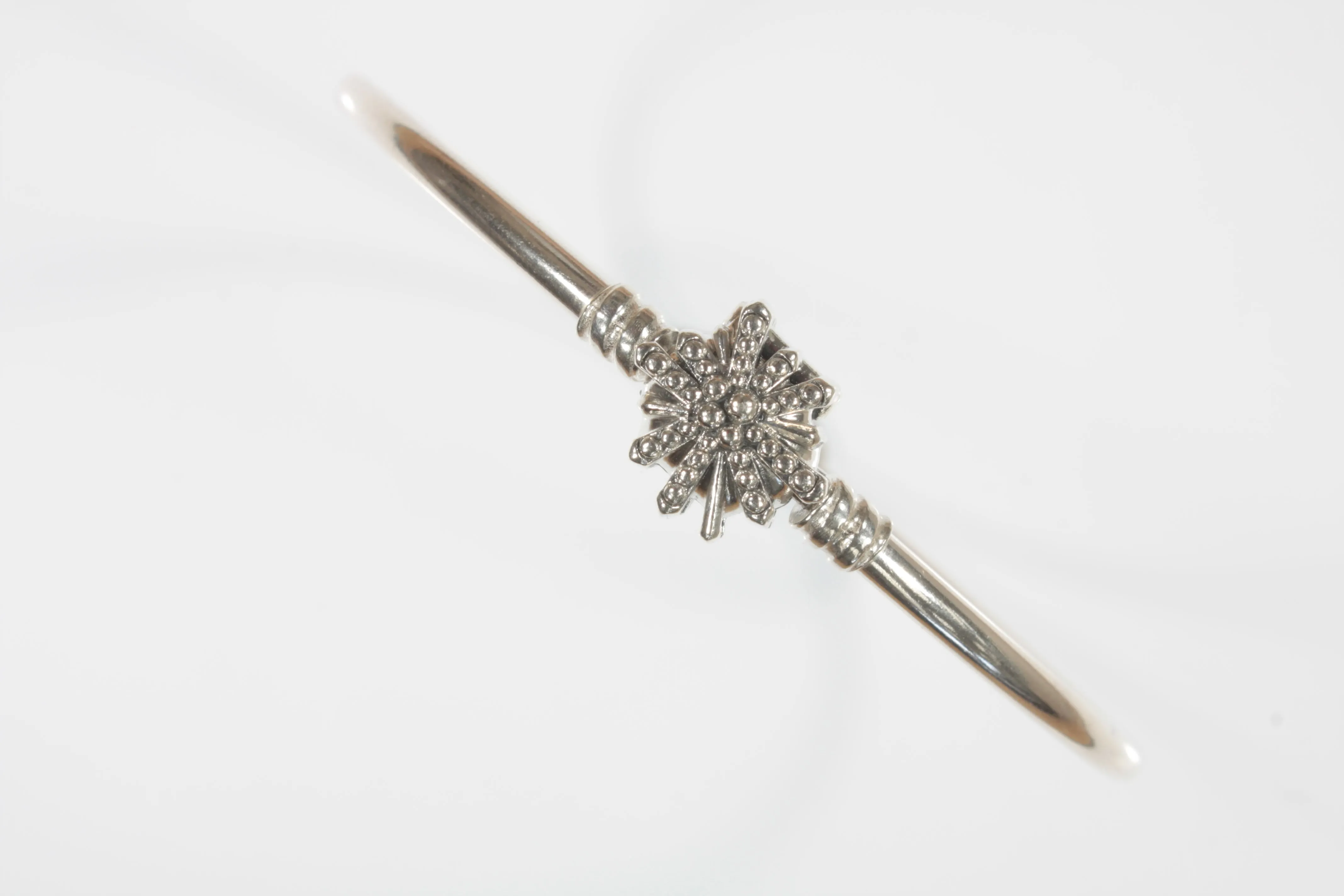 PANDORA 8.3" Limited Edition Fireworks Bangle Sterling Silver 10.9g
